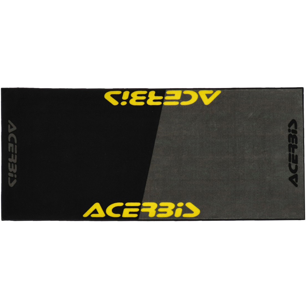 Acerbis - Tapis P-Koulit Moto Noir / Jaune