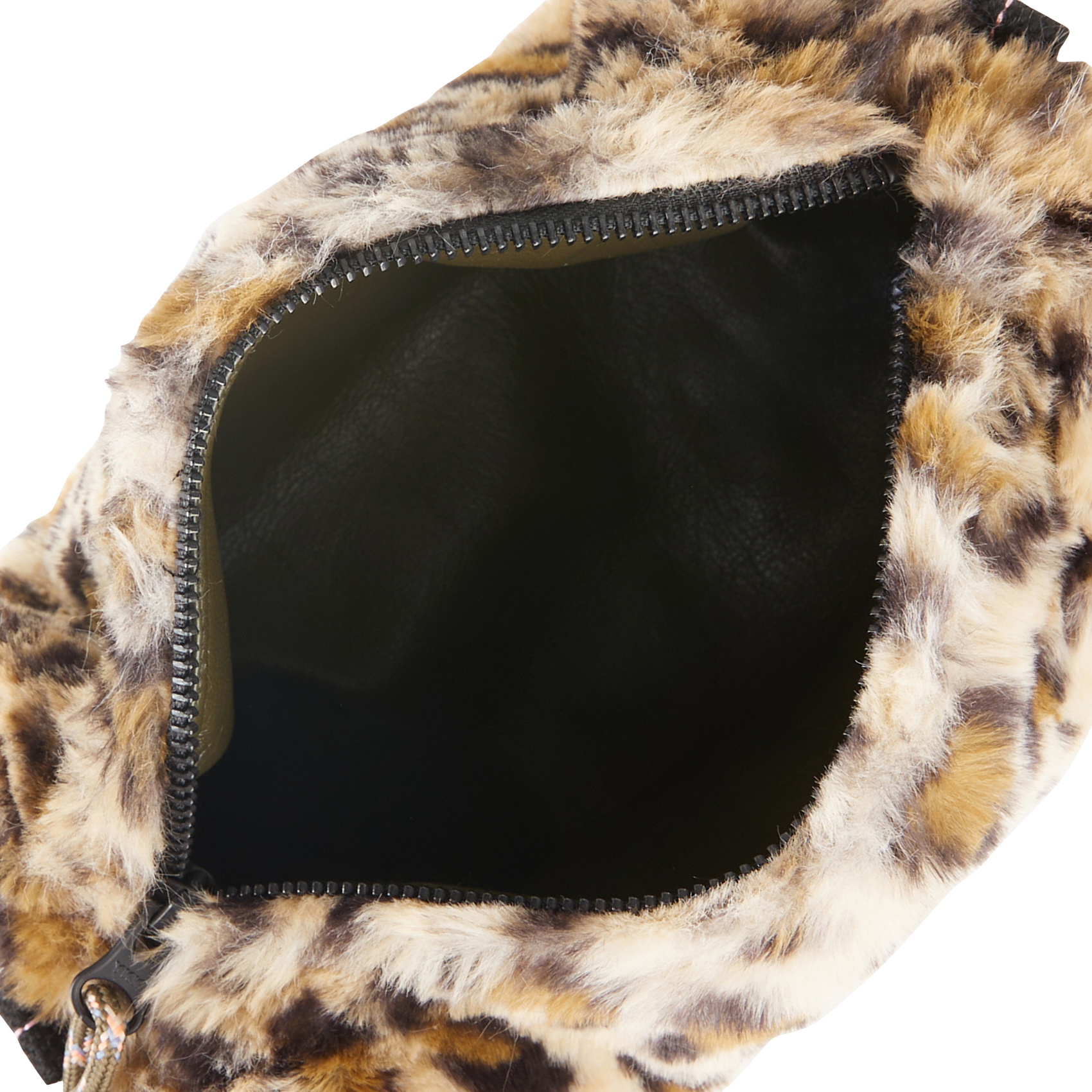 HANOMY - Sac bandoulière effet fourrure| Multicolore