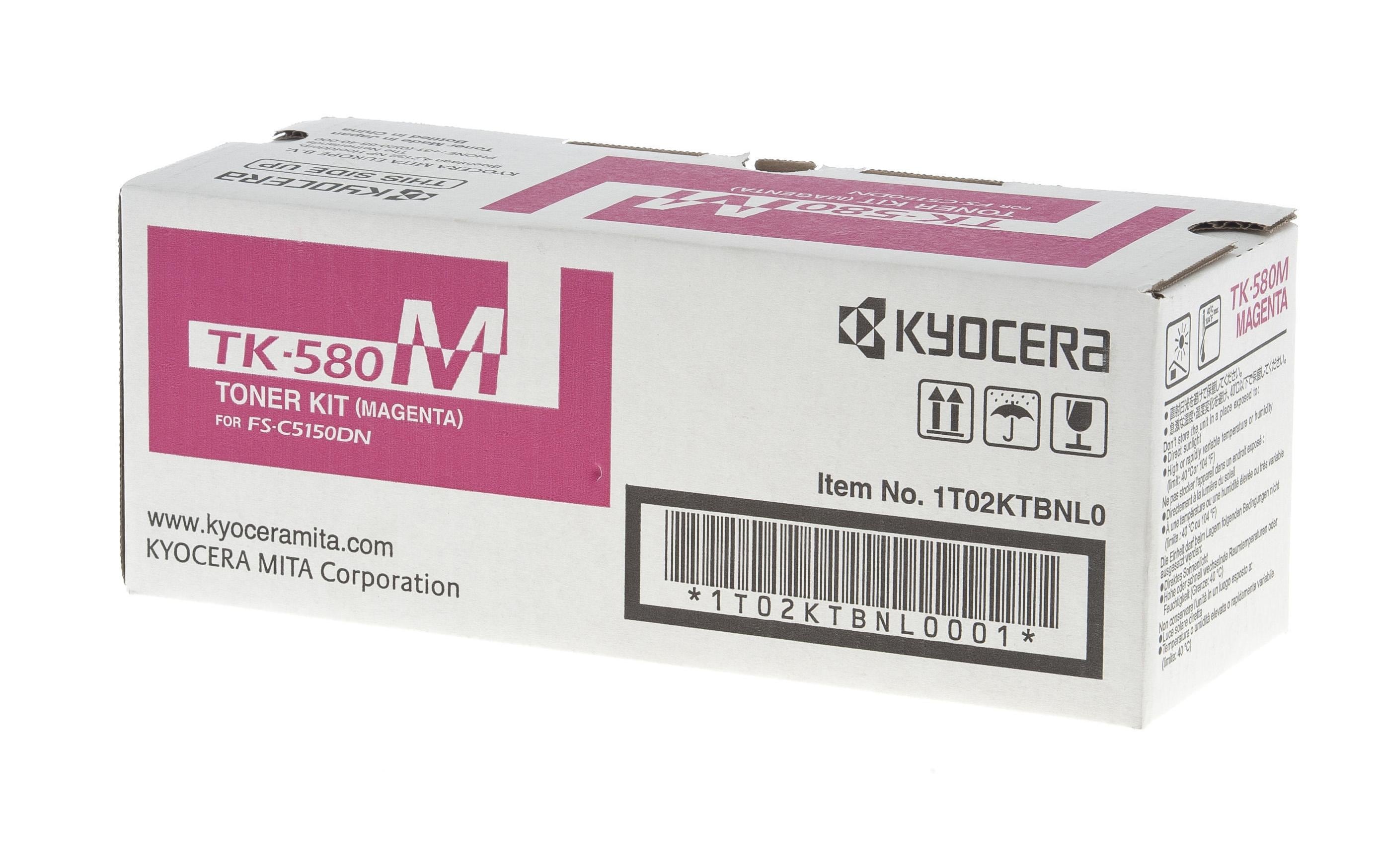 Toner TK-580M MagentaToner, black