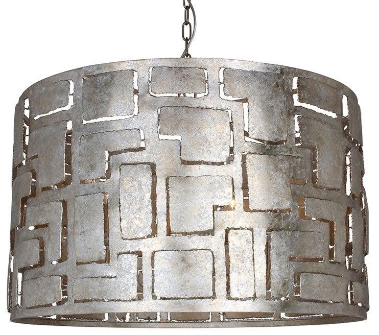 Hanglamp Zilver Pablo  | Leclercq & Bouwman⌀80  x H50 cm