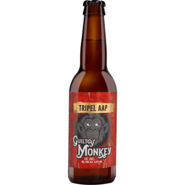 Guilty Monkey - Tripel Aap - Fles - 330ML