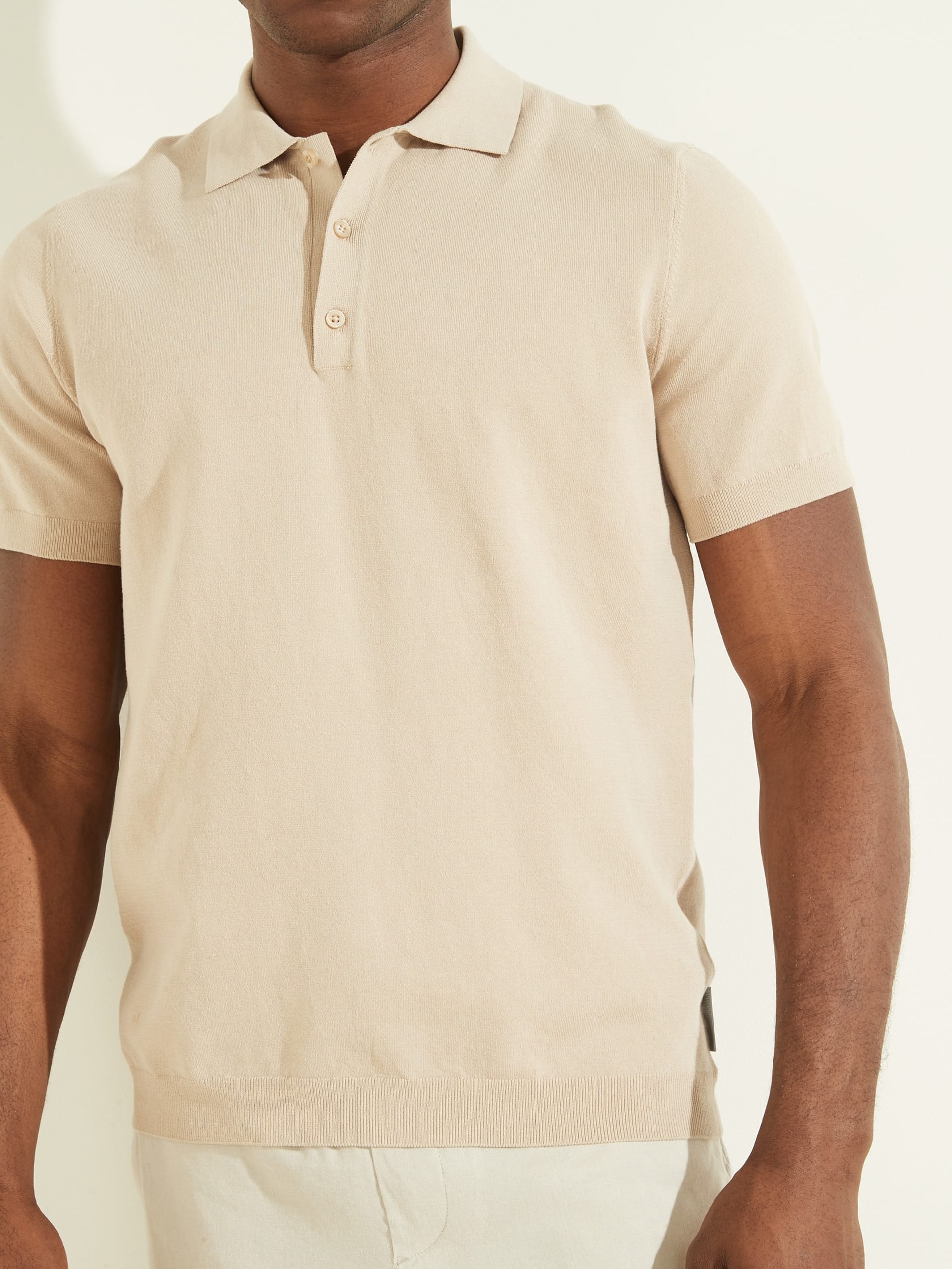 Polo de suéter de desempenho formal