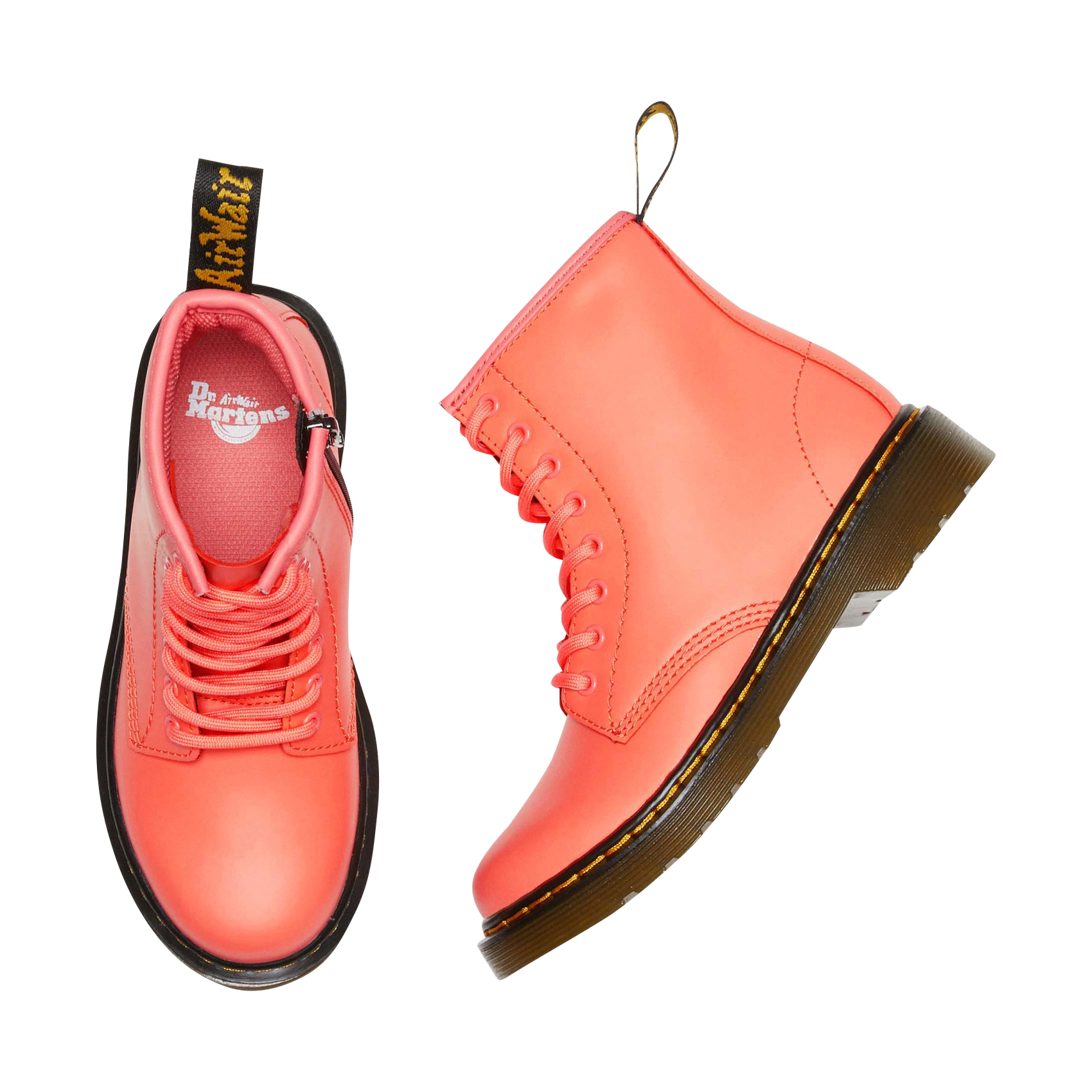 1460 J - Bottines en cuir | Orange