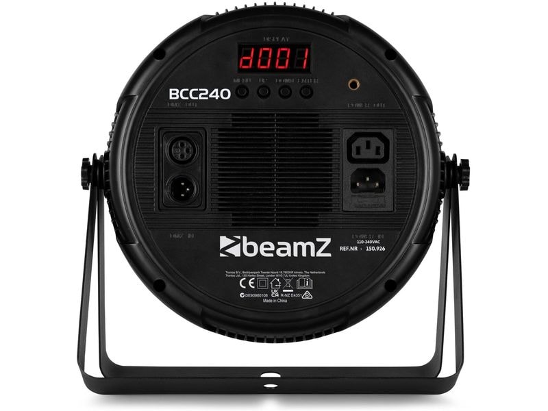 BeamZ Scheinwerfer BCC240 Flat Par Flat-Par 27 x 4 W 4-in-1-LEDs
