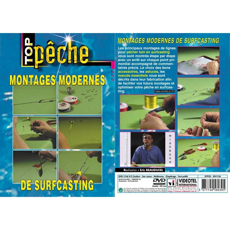 Dvd - Montages Modernes De Surfcasting