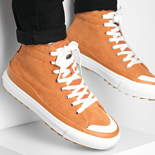 Baskets Square Ripple Mid 2 234732 Cognac