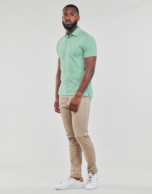 Polo Ralph Lauren - POLO AJUSTE DROIT EN COTON BASIC MESH Verde