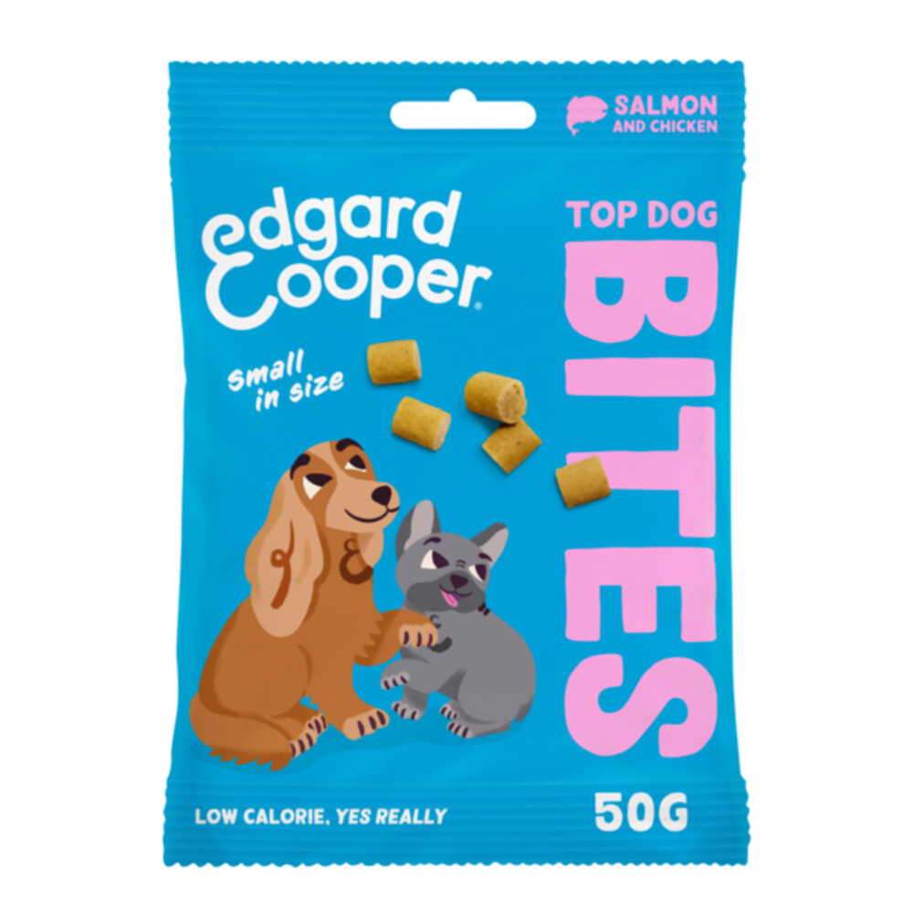 Edgard & Cooper Adult Bite S Zalm & Kip50 gr