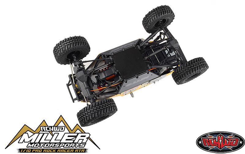 Miller Motorsports Pro Rock Racer 1:10 RTR<br>Scale Rockracer mit 2-Gang Getriebe und Differentialsperren