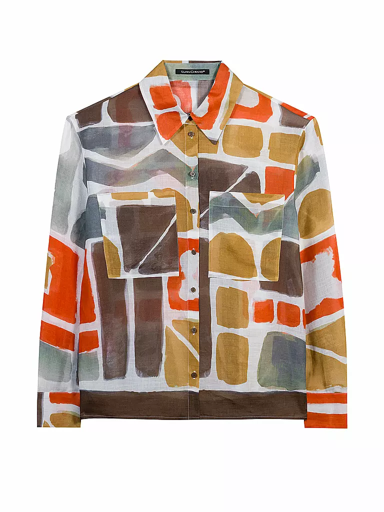 LUISA CERANO Bluse bunt