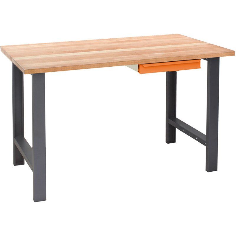 Établi d'Atelier 1,5M Fischer Darex – Plateau Bois - 1 tiroir