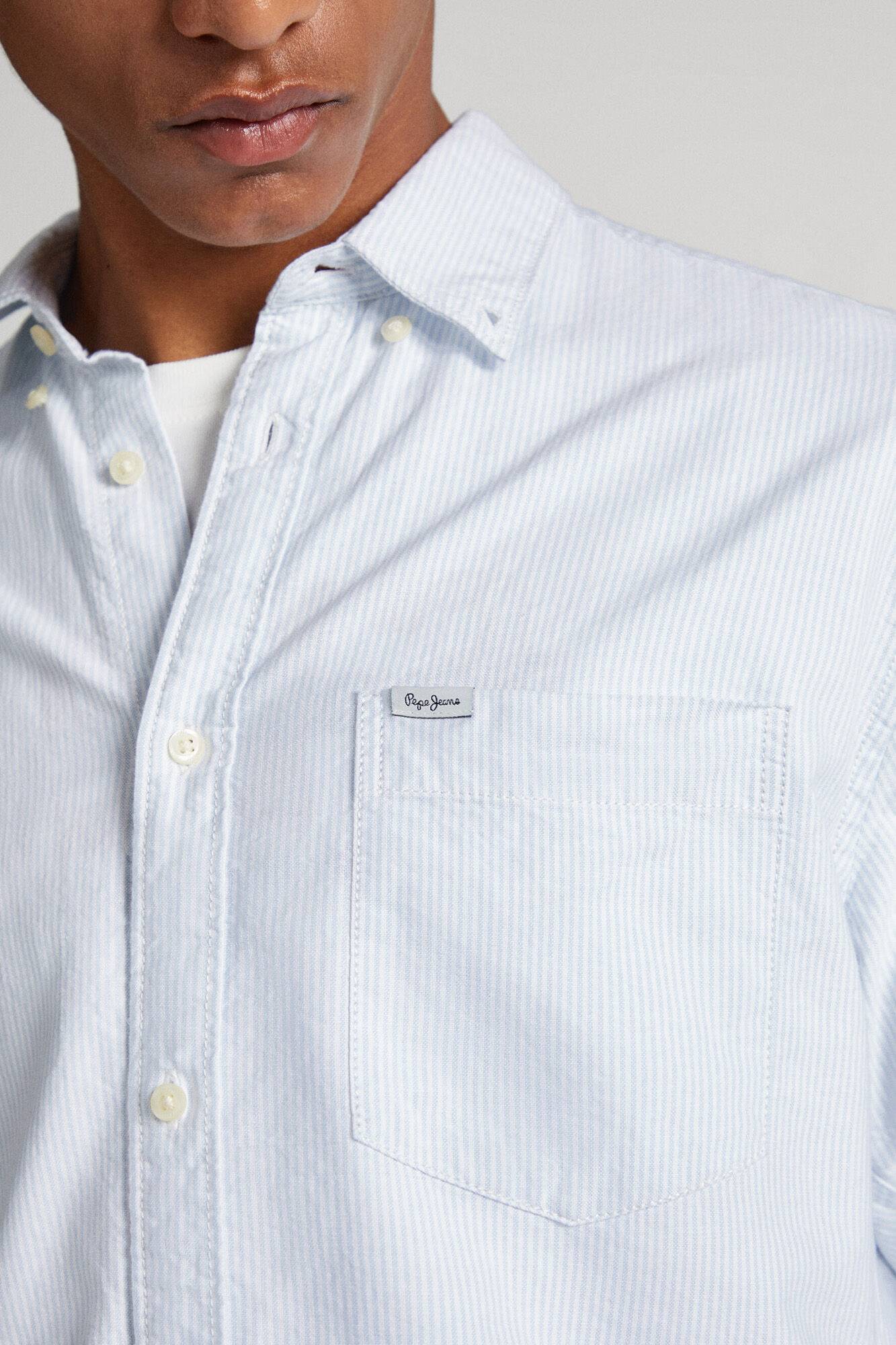 Camisa oxford listrada de Bengala