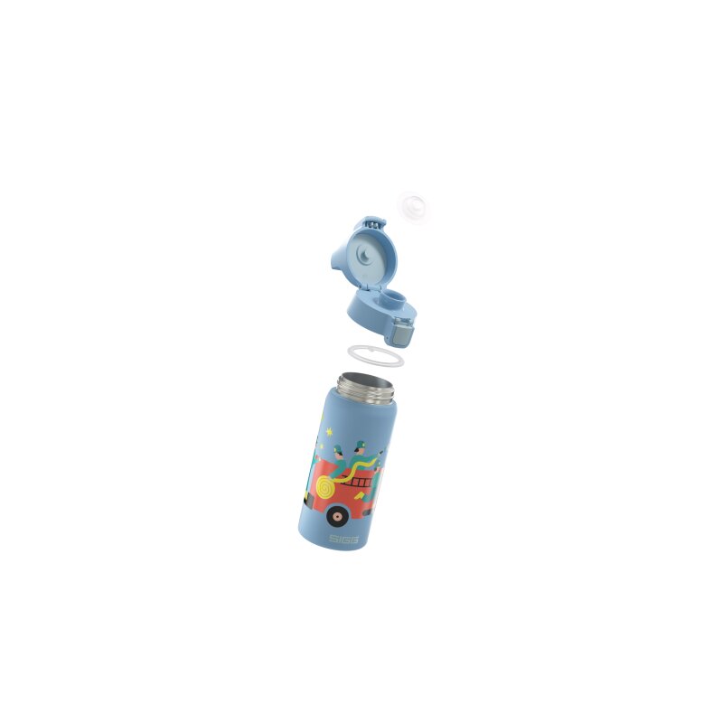 SIGG Trinkflasche Kinder Shield Therm One Pompiers 0.5 L