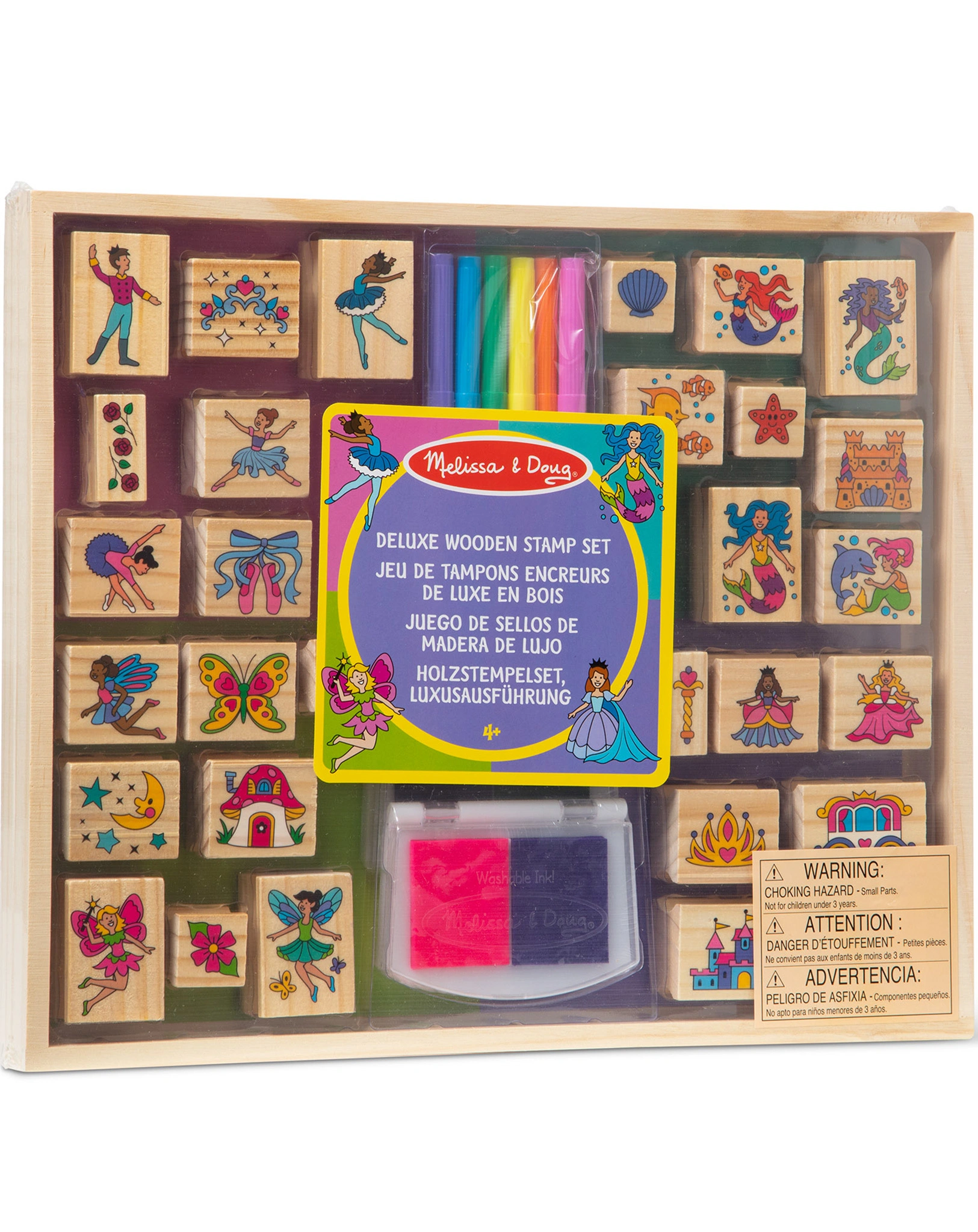 Stempel-Set DELUXE - MÄRCHEN aus Holz