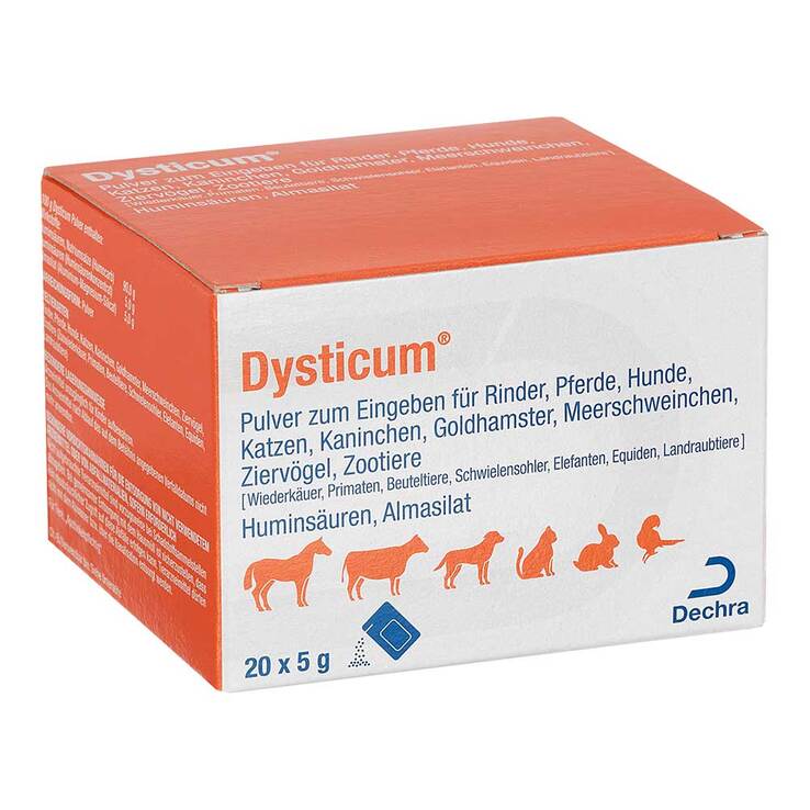 Dysticum Pulver vet. (für Tiere), 20X5 g