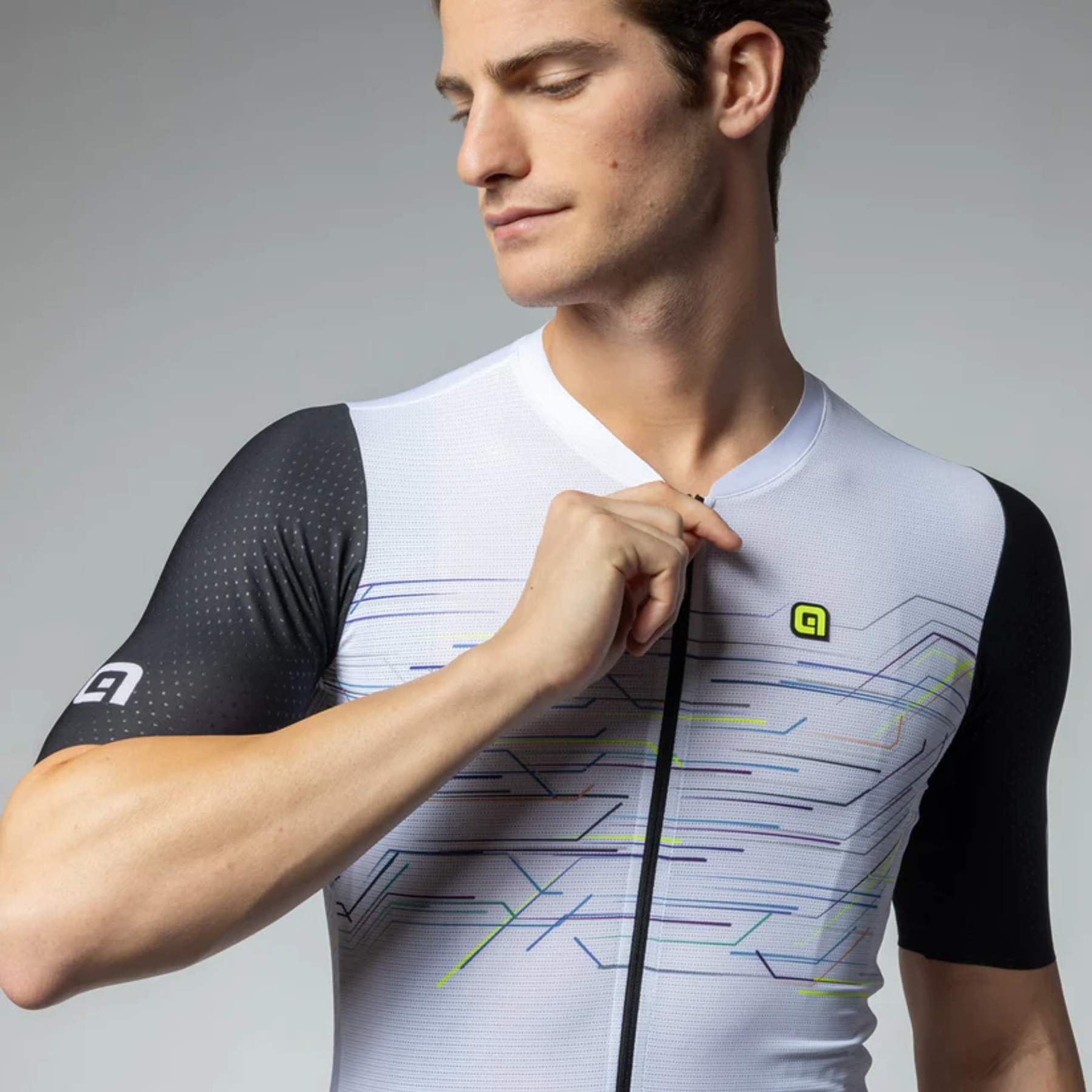 Ale PR-E Megabyte Fietsshirt