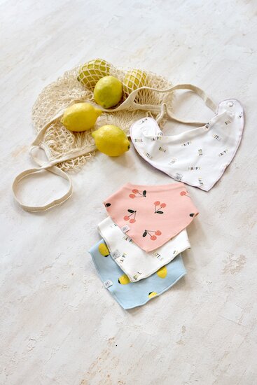 Happy Fruits Lot de 2 bandanas col bénitier   Cerise        de               Lässig