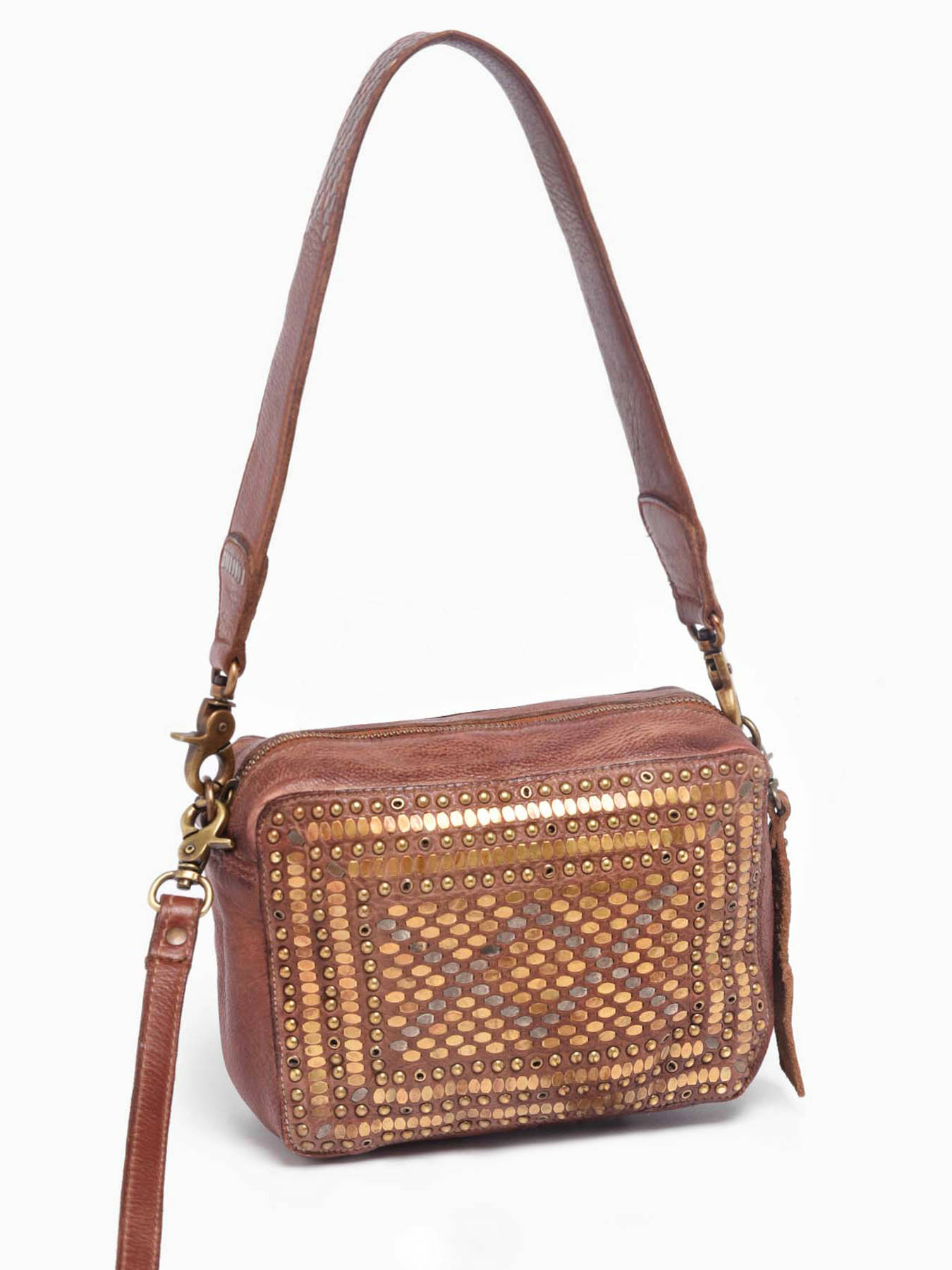Sac bandoulire Heritage cuir BIBA