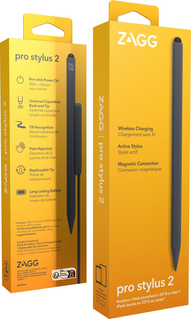 Zagg Pro Stylus 2 tabletstylus (Grå)