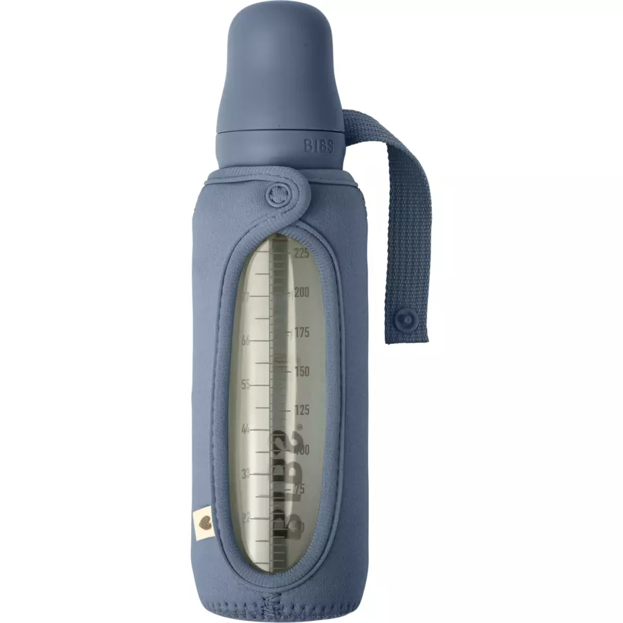 BIBS® Babyflaschehülle für Flasche 225 ml Petrol