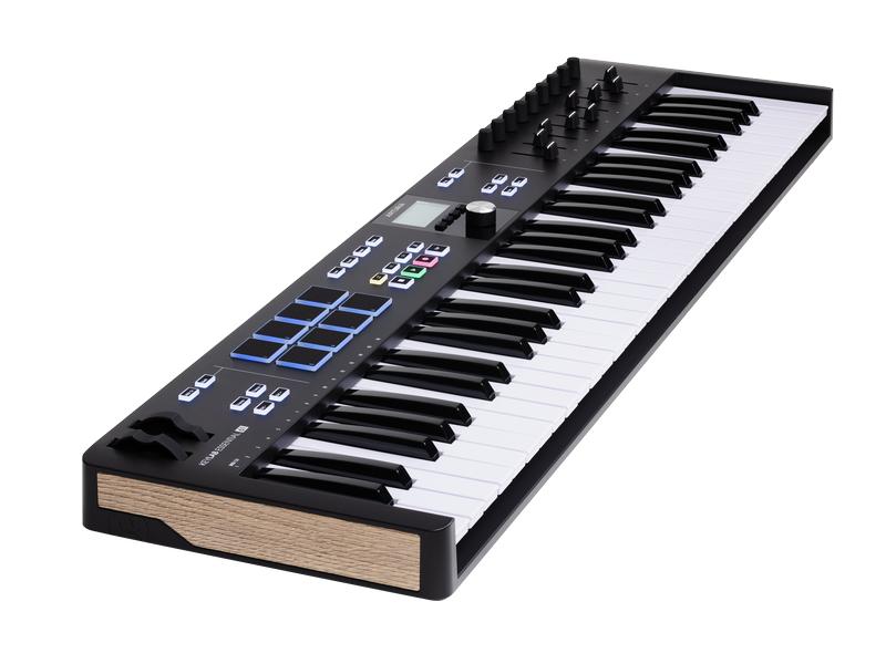 Arturia Keyboard Controller KeyLab Essential 61 – MK3 Standalone Keyboard-Controller mit hochwertiger Tastaturqualität und Software-Bundle
