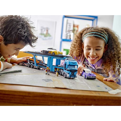 LEGO City Biltransport Med Sportsvogne - 60408