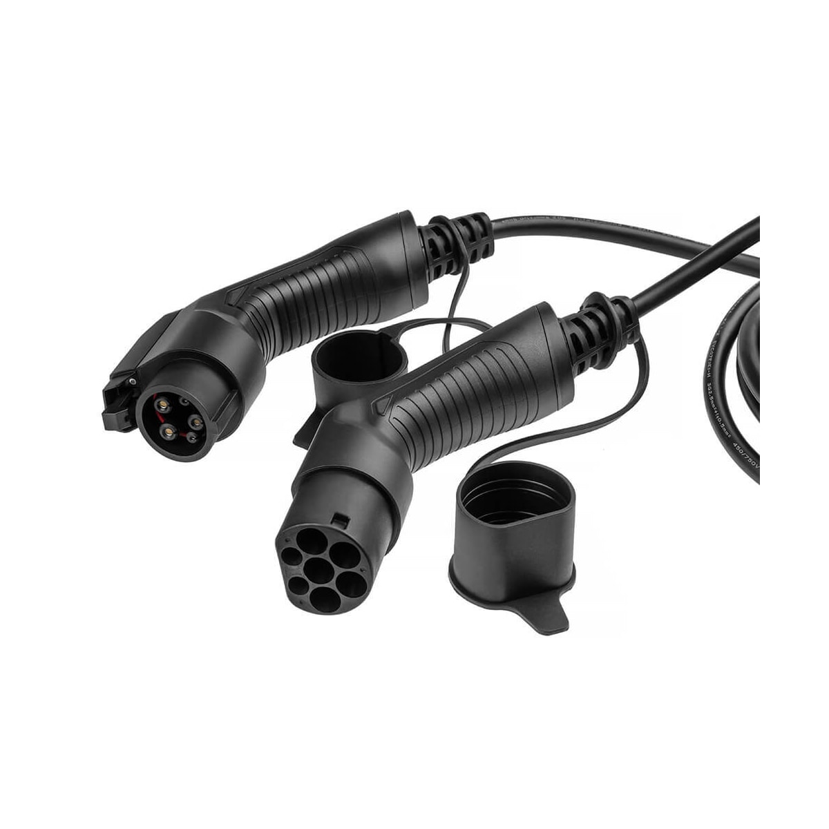 GREENCELL Laddkabel Elbil EV19 Typ1 7m 3.6kW 16A 1-FAS Svart IP55