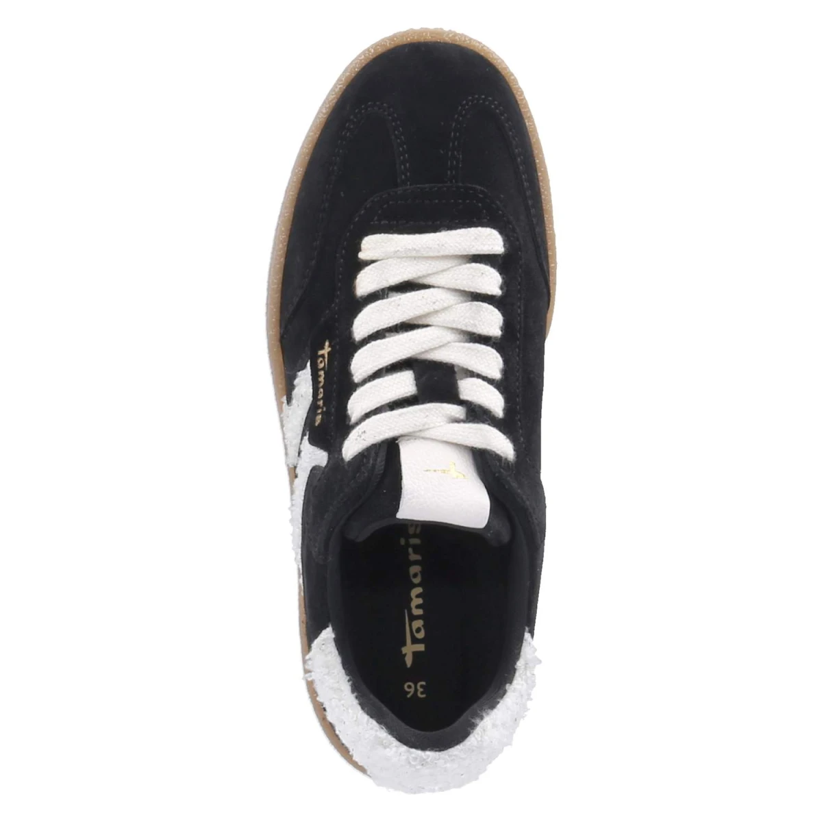 TamarisLow Sneaker - BLACK/FUR