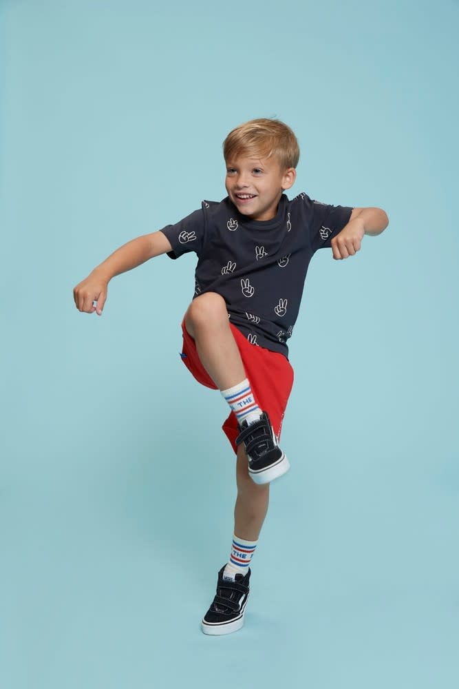Sturdy Sturdy t-shirt aop - Run the Day antraciet