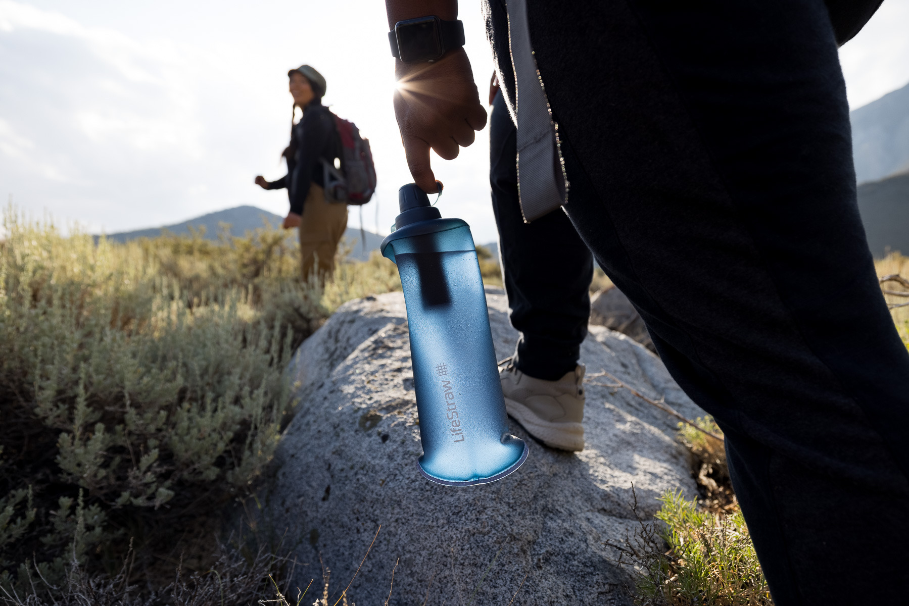 Peak Collapsible Squeeze Bottle 1L