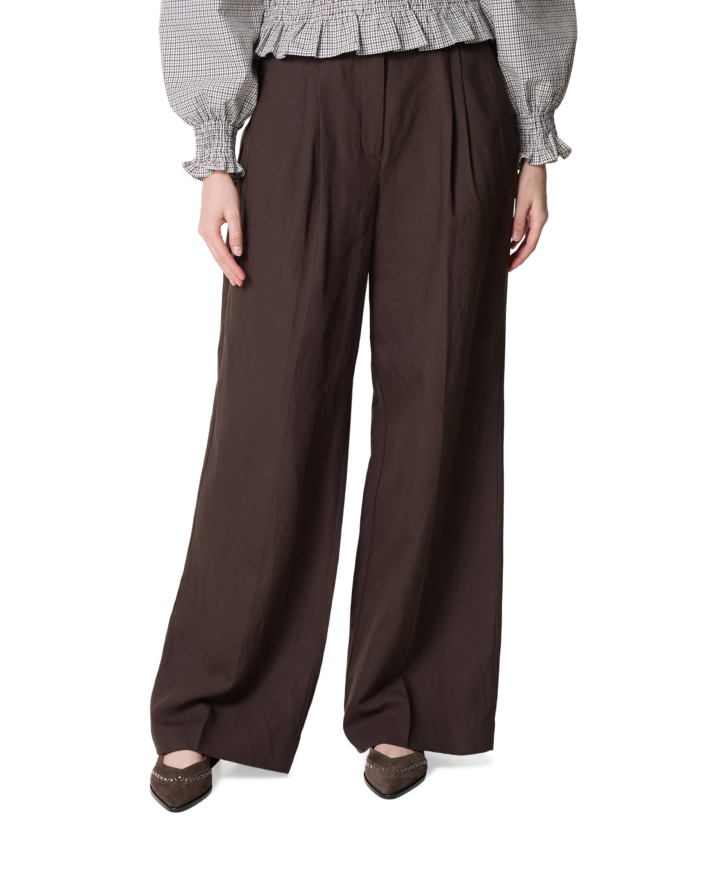 Cph Muse CMNATU dames broek bruin