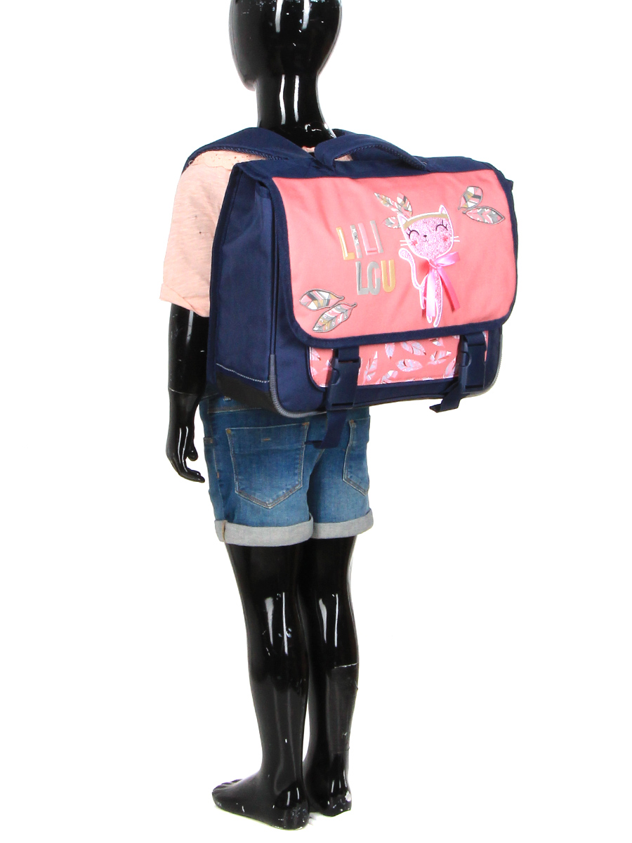 Cartable Lili Lou Plumes 38 cm