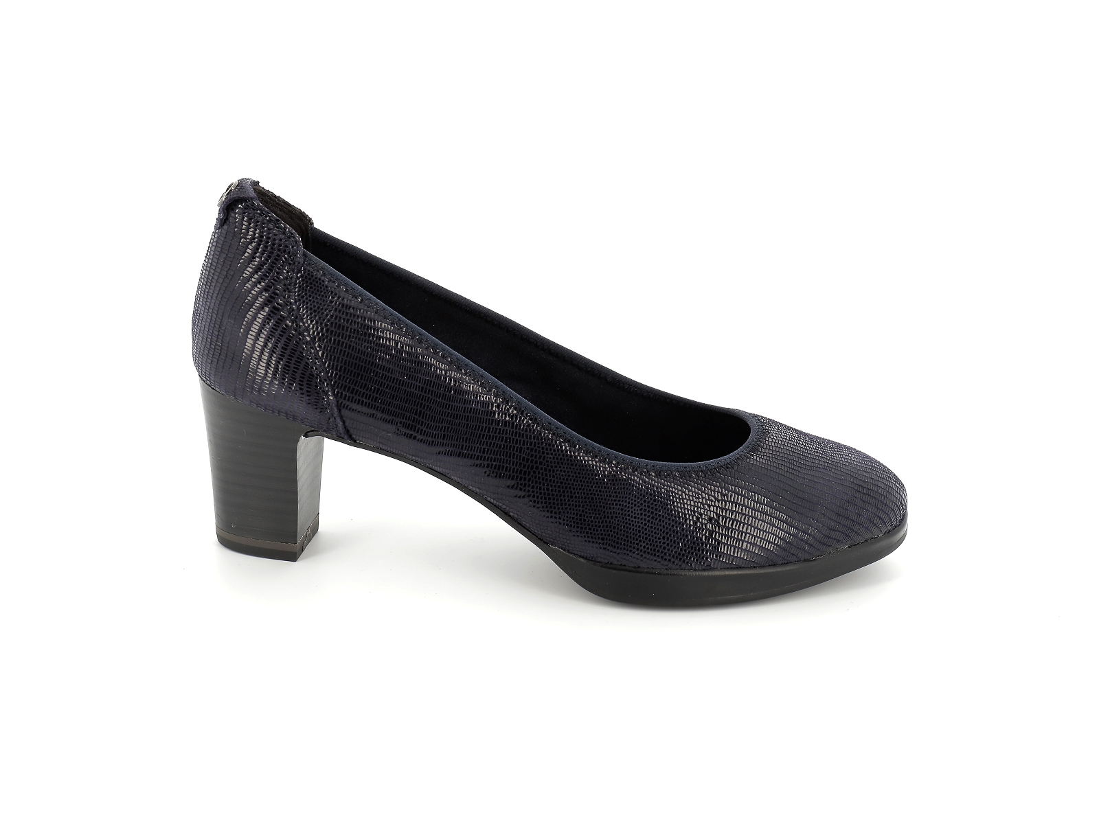 Tamaris-22446 Cuir Bleu nuit