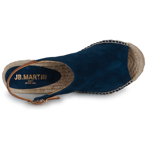 JB Martin - INES - Chèvre velours marine