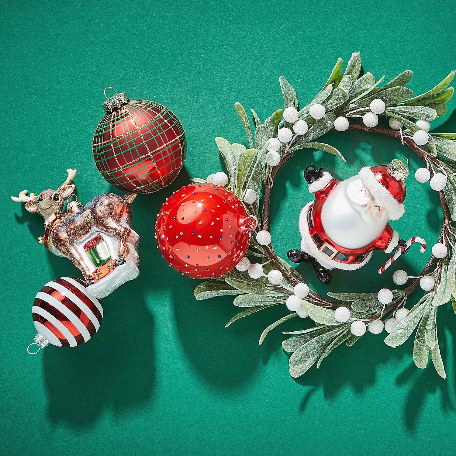 HANG ON Weihnachtskugel Ornament 2er-Set