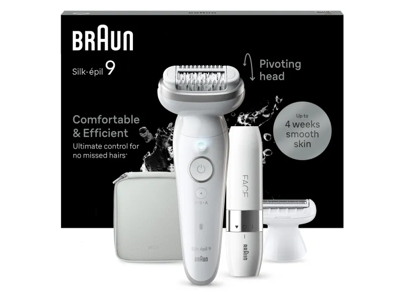 Braun Depilator akumulatorowy BRAUN Silk-epil 9 9-341