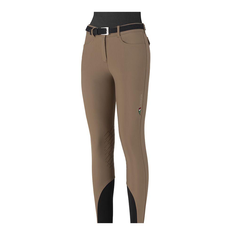 Equiline CORNER - Pantalon knee grip Femme camel