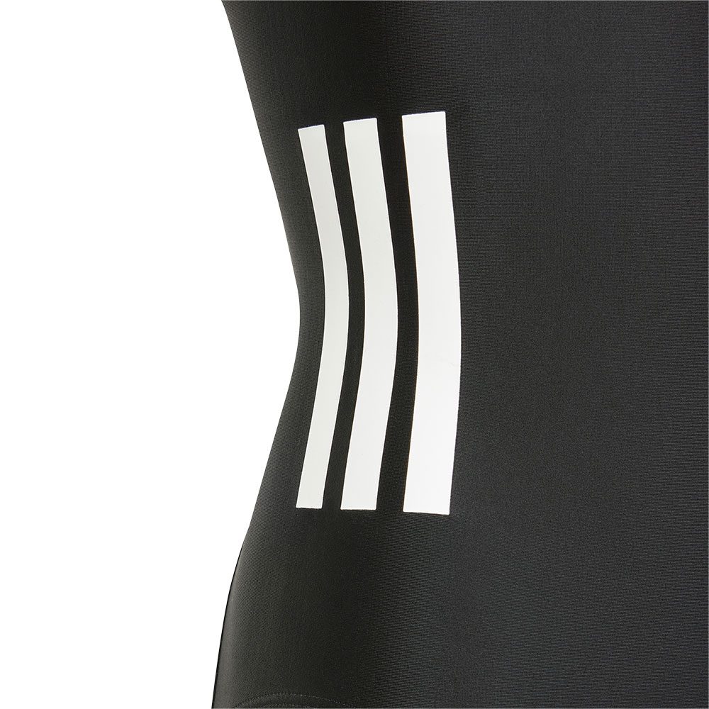 adidas 3-Streifen C-Back Badeanzug Kinder black