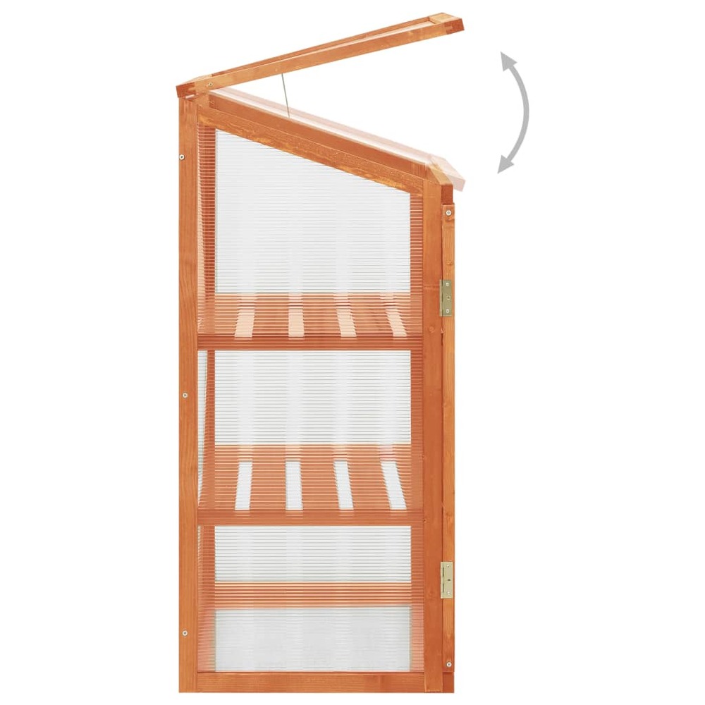 Serre 60x45x100 cm bois de sapin