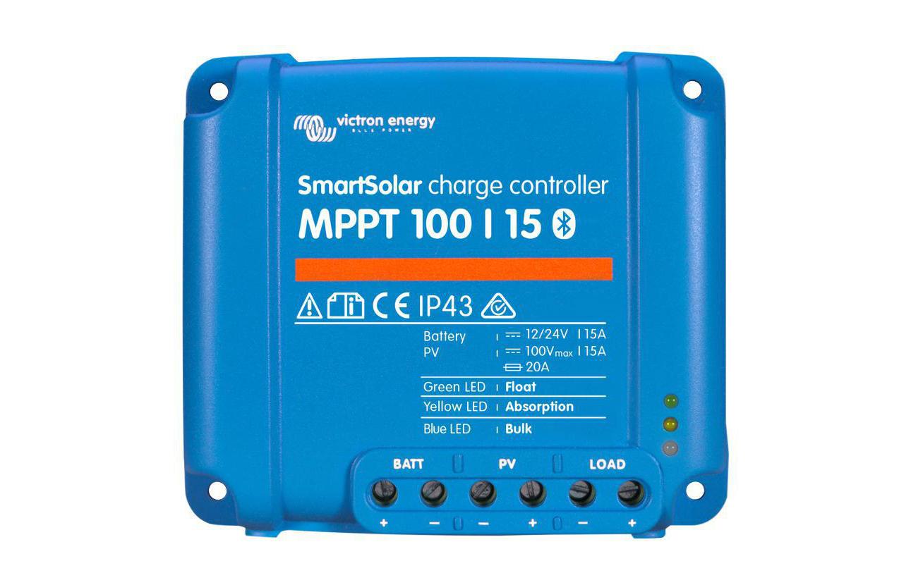 Laderegler SmartSolar MPPT 100/15Solar-Laderegler mit Bluetooth-Konnektivität