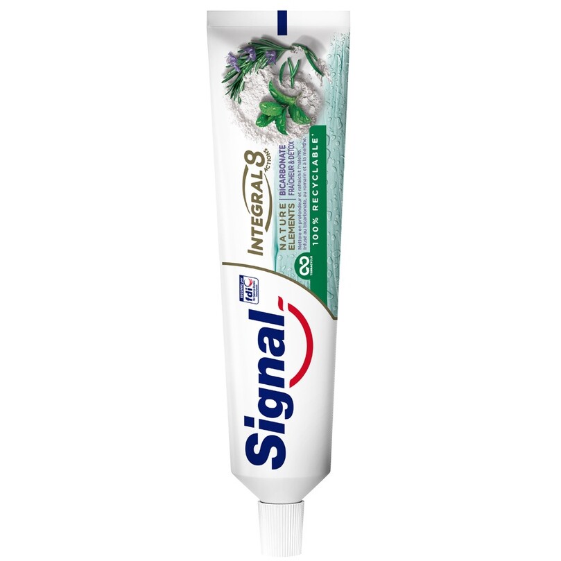 Dentifrices au bicarbonate - Integral 8 - 3 x 75 ml