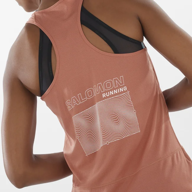 CROSS RUN GRAPHIC  Tanktop Damen