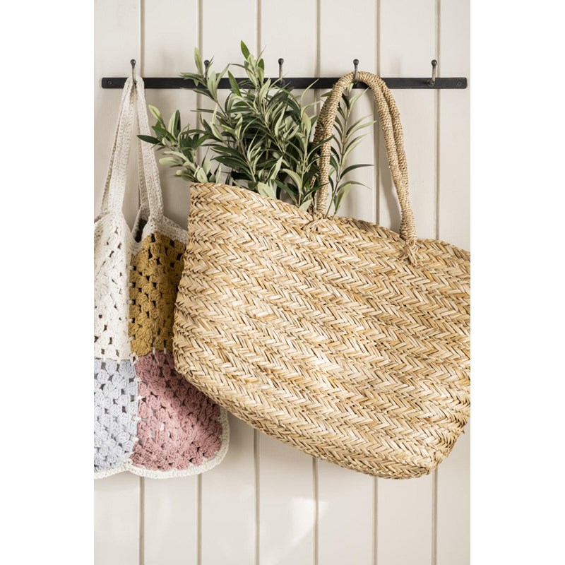 Ib Laursen<br>Totebag Hæklet taske Felter