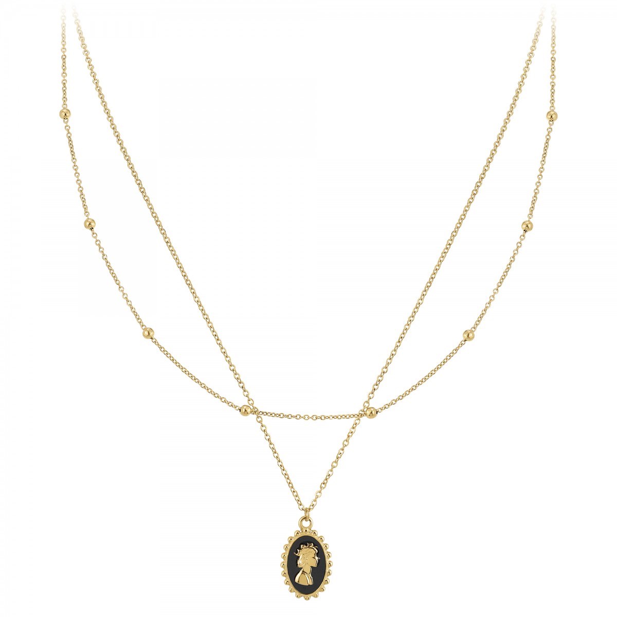 Collier par SC Bohème en acier inoxydable