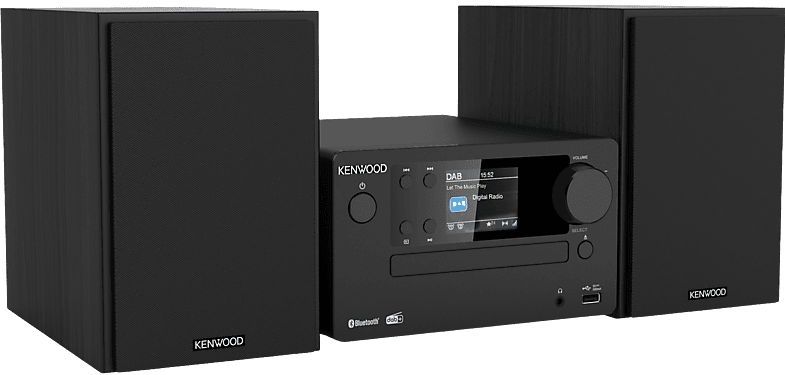 Kenwood M-725DAB-B Micro HiFi Systeem - Zwart