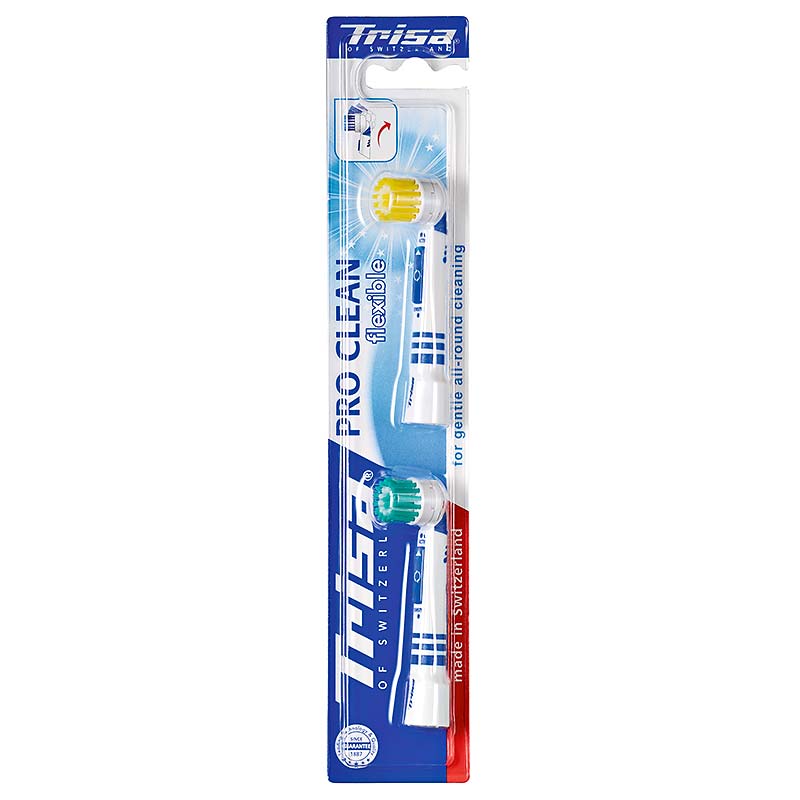 TRISA Ersatzset<br>1 Stück, Pro Clean Flexible