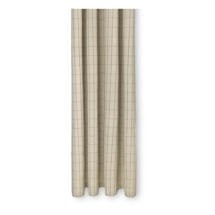 Ferm Living Rideau de douche Chrambray | Beige