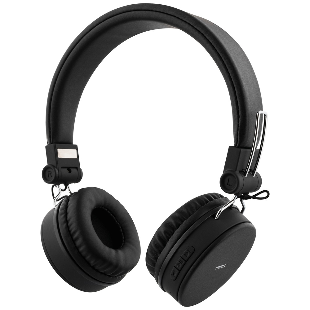 Streetz HL-BT400 Bluetooth-On-Ear-Kopfhörer Schwarz