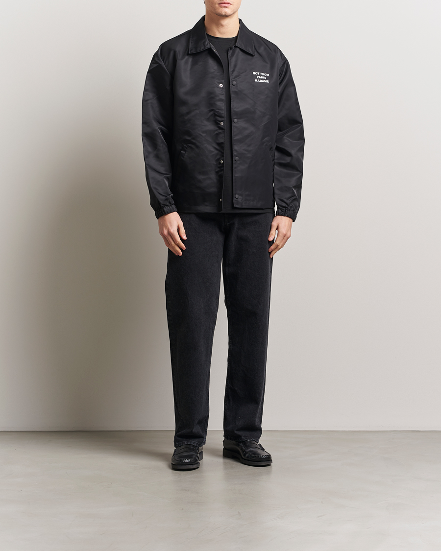 Drôle de Monsieur La Veste Slogan Jacket Black