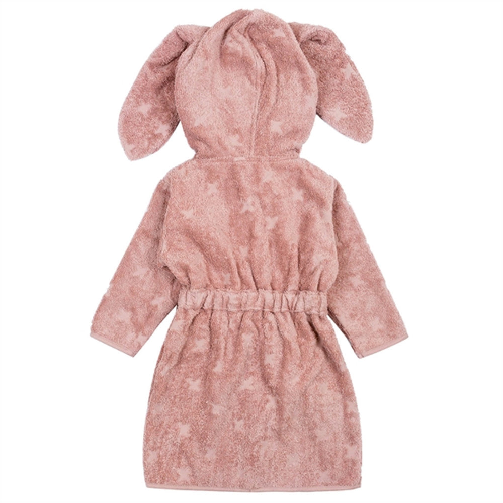 Badekåbe Bunny Rose Sugar - Müsli → Luksusbaby.dk